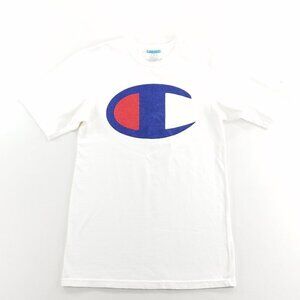 Vtg Champion T-shirt Tee Crew Neck Cotton Top